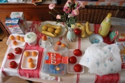 Table Scene (Red), October 2005